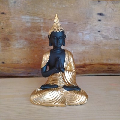 Bouddha thailandais noir or prieur