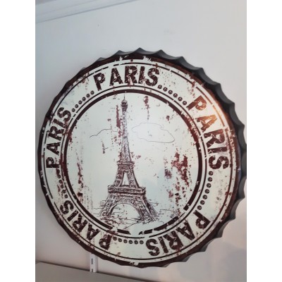 Cadre métal tour Eiffel Paris