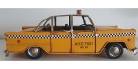 Taxi métal jaune
